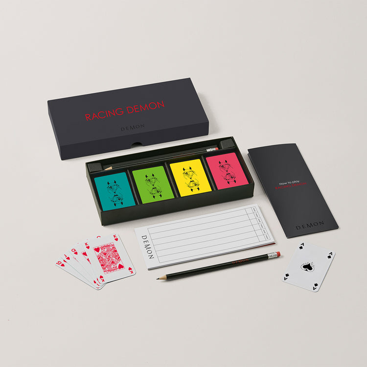 Racing Demon by Chris DeLorenzo | 4 Pack Set