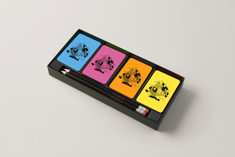 Racing Demon by Issey Medd | 4 Pack Set